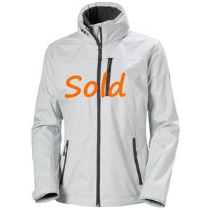 NWT  Helly Hansen Crew Hooded Waterproof Windproof Breathable Rain Jacket XXL